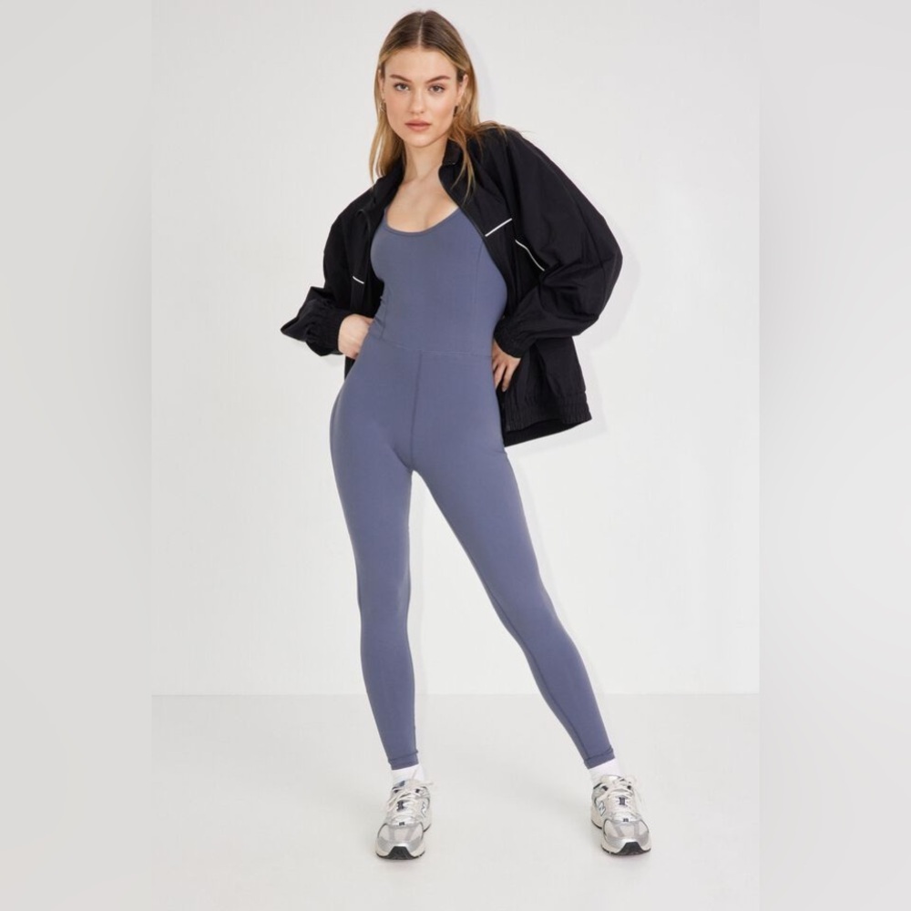 Blue one piece